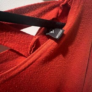 Windsor Red Knit Top